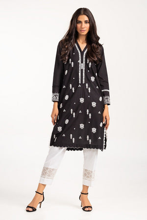 Ready To Wear 01 Piece Printed Cambric Dyed Embroidered Shirt