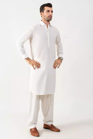 Gul Ahmed Ready to Wear Off White Suit