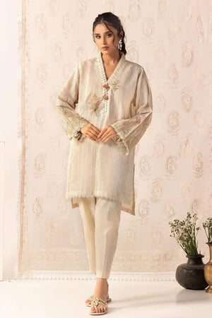 Gul Ahmed Kaaj 01 Piece Stitched Needle Craft Embroidered Shirt